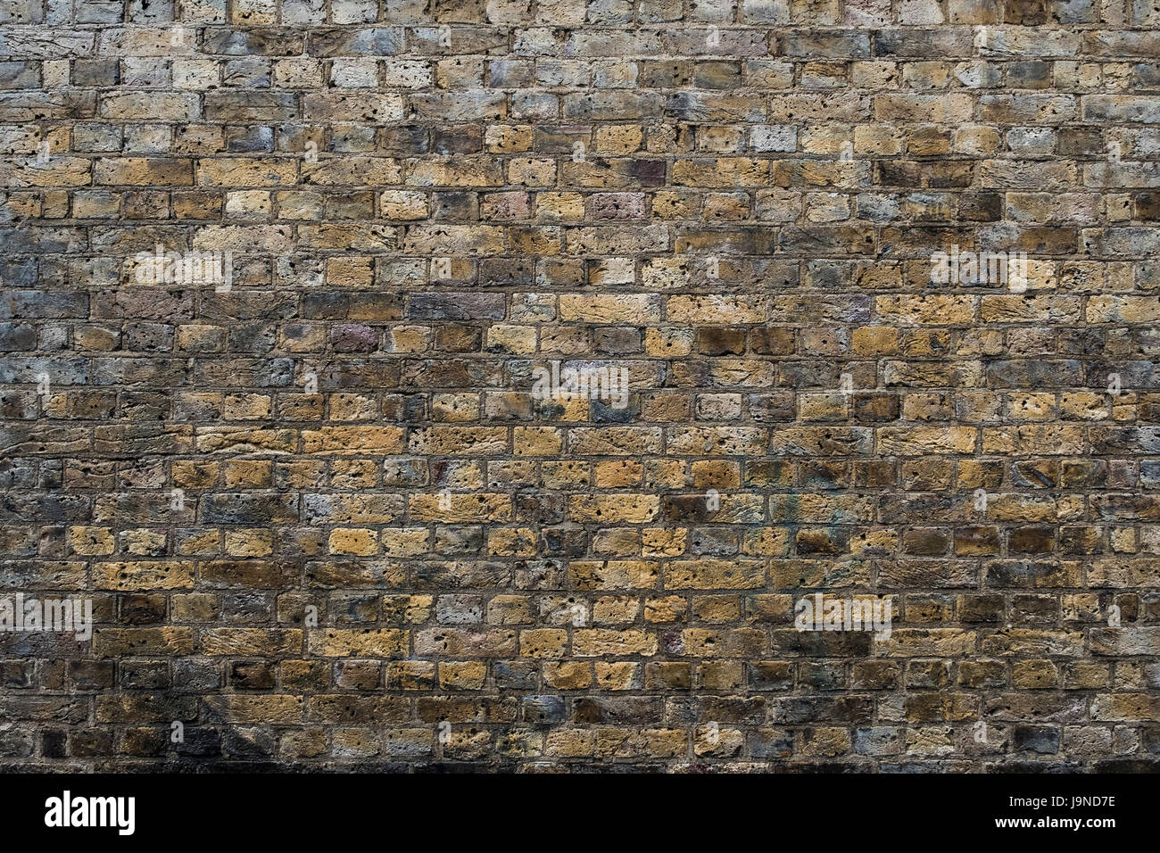 London-Lehmziegel Hintergrund / wallpaper Stockfoto