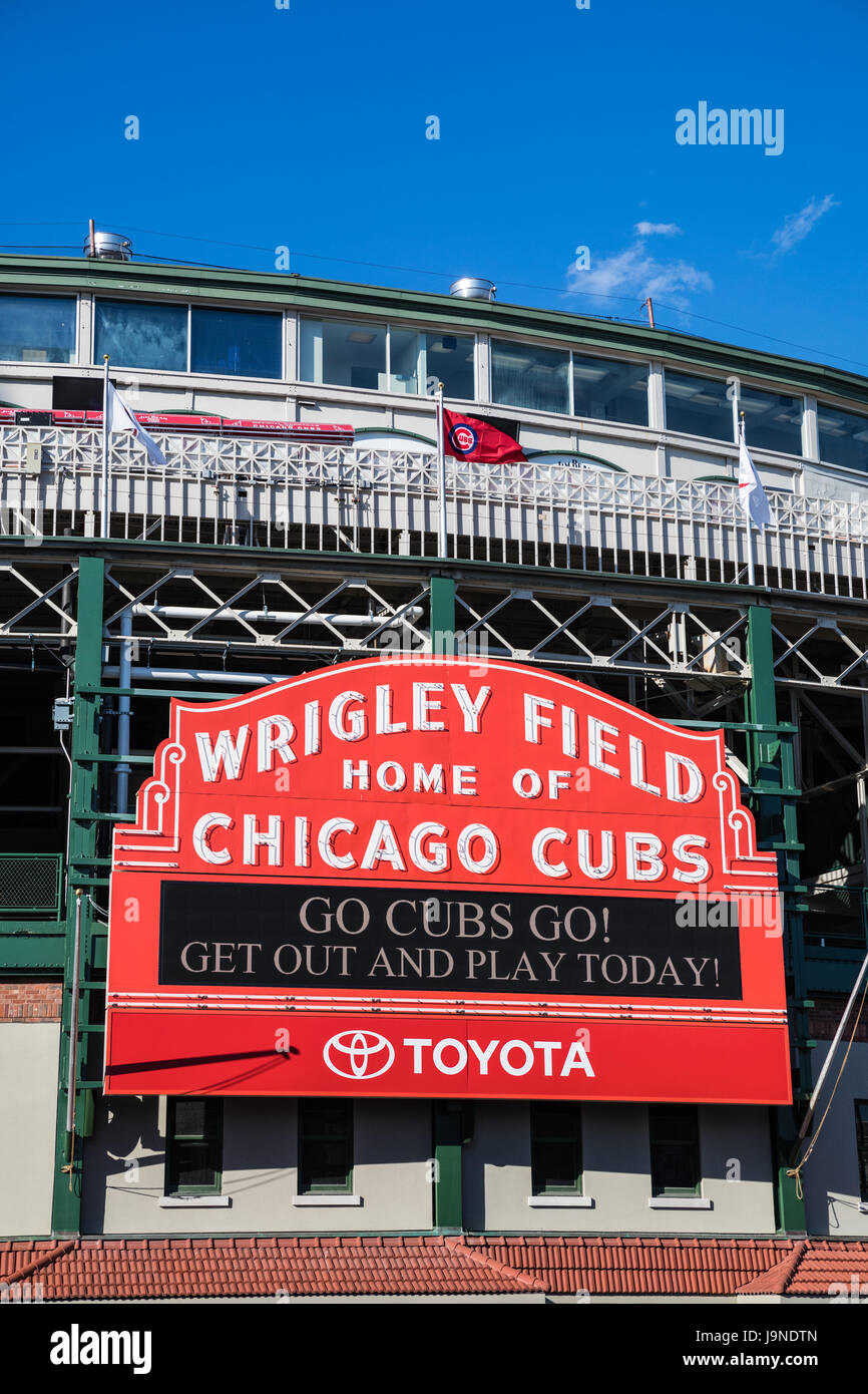 Wrigley Field Stockfoto