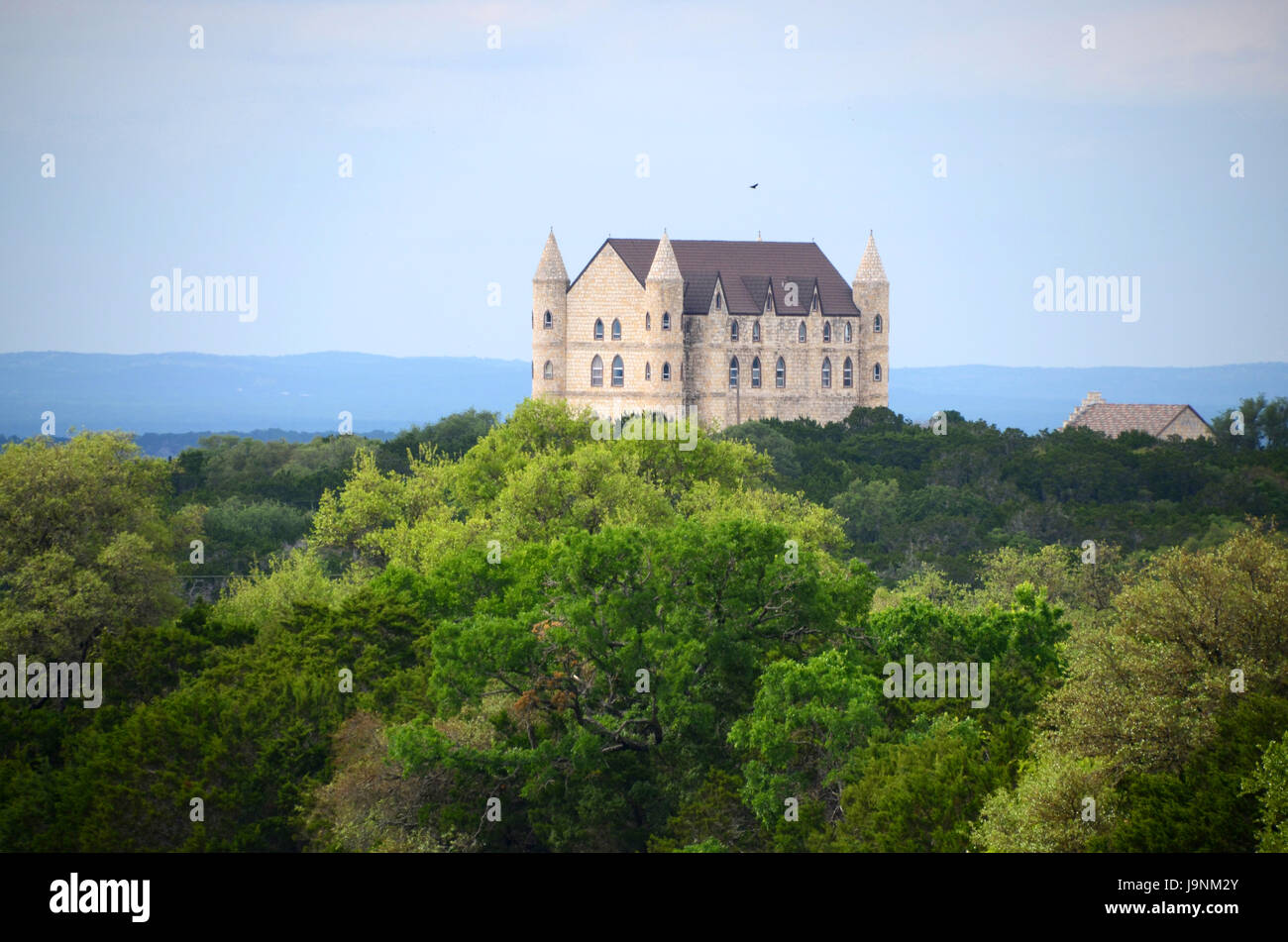 Burg Falkenstein Burnett Texas USA Stockfoto