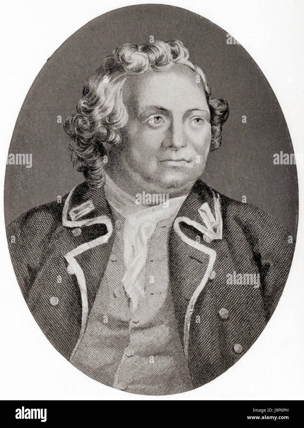 Israel Putnam, 1718-1790.  Amerikanische Armee General Officer, aka alte setzen, kämpfte mit Auszeichnung in der Schlacht von Bunker Hill während des amerikanischen Unabhängigkeitskrieges.   Hutchinson Geschichte der Nationen veröffentlichte 1915. Stockfoto