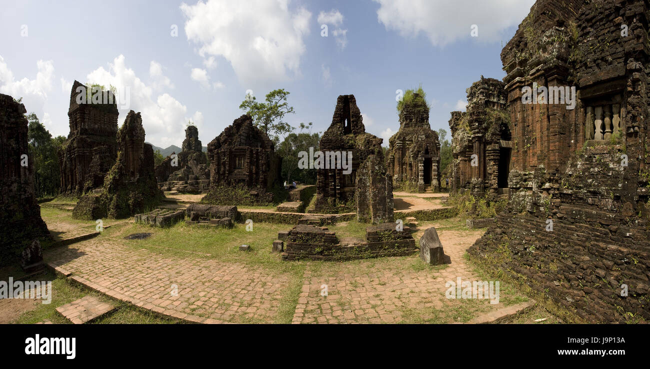Vietnam, Mikron Sohn, Tempel der Stadt, Ruine, Stockfoto