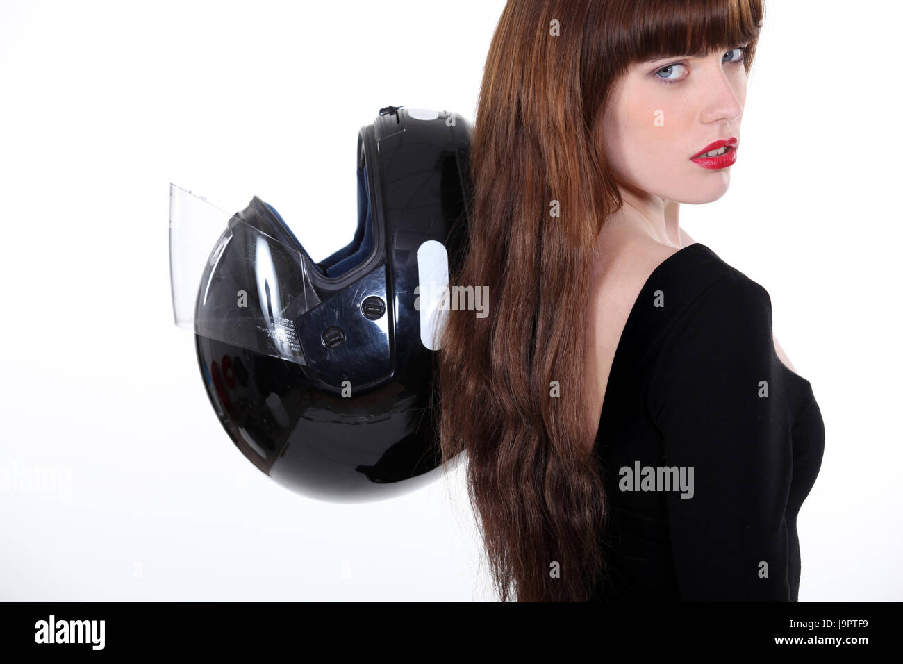 schön, schön, schwarz, dunkelhäutigen, tiefschwarze, tiefschwarze, beauteously, blank, Stockfoto