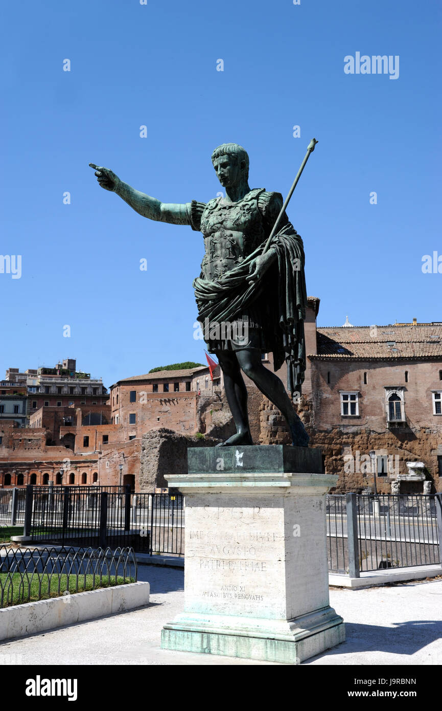 Kaiser Nero Rom Stockfoto