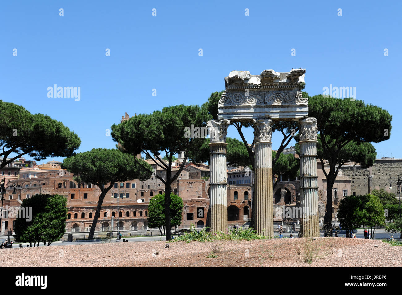Petersdom, Rom, Roma, Capitol, Panel, Kolosseum, sigmoid, Italien, Treppen, Stockfoto