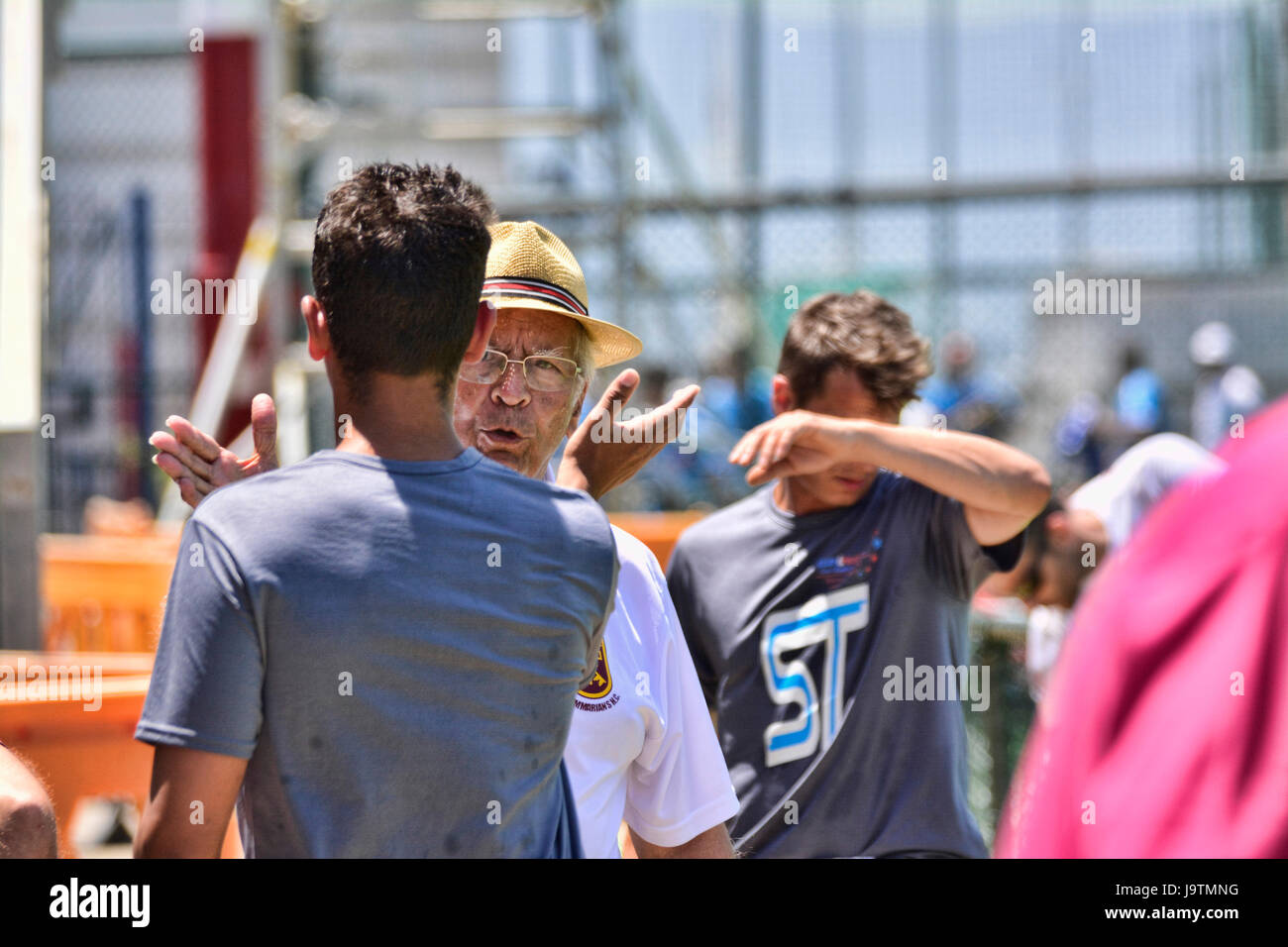 Gibralter. 3. Juni 2017. Grammatiker Gruppe B der Rollstuhlbasketball Club Challenge II-Meisterschaft mit einem Sieg gegen Gaziantep Polisgucu SK von 3: 2 nehmen sie die Crossover-Finale gewonnen. Bildnachweis: Stephen Ignacio/Alamy Live-Nachrichten Stockfoto