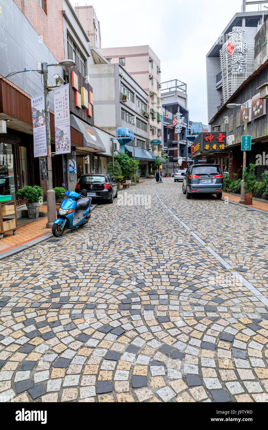 24. Mai 2017 das Sichtfeld Yingge Bezirk, die Stadt der Keramik in New Taipei City, Taiwan - Tourenziel Stockfoto