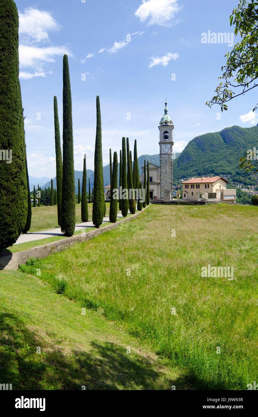 Kirche Sant & # 039 abbondio Stockfoto