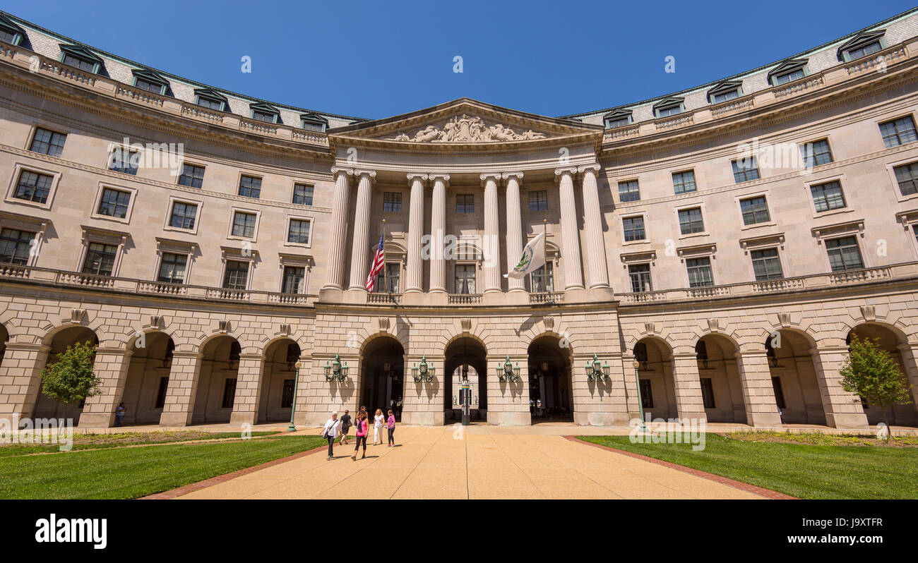 WASHINGTON, DC, USA - United States Environmental Protection Agency Gebäude, EPA-zentrale. Stockfoto