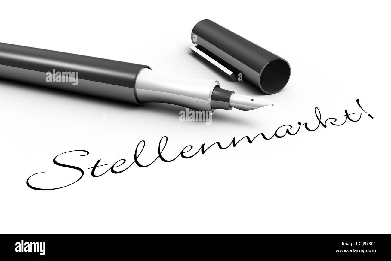 Job-Börse! -Stift-Konzept Stockfoto