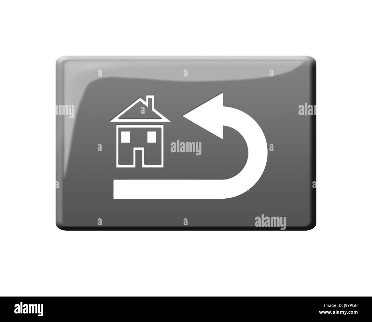 zurück zum Warenkorb Stockfoto