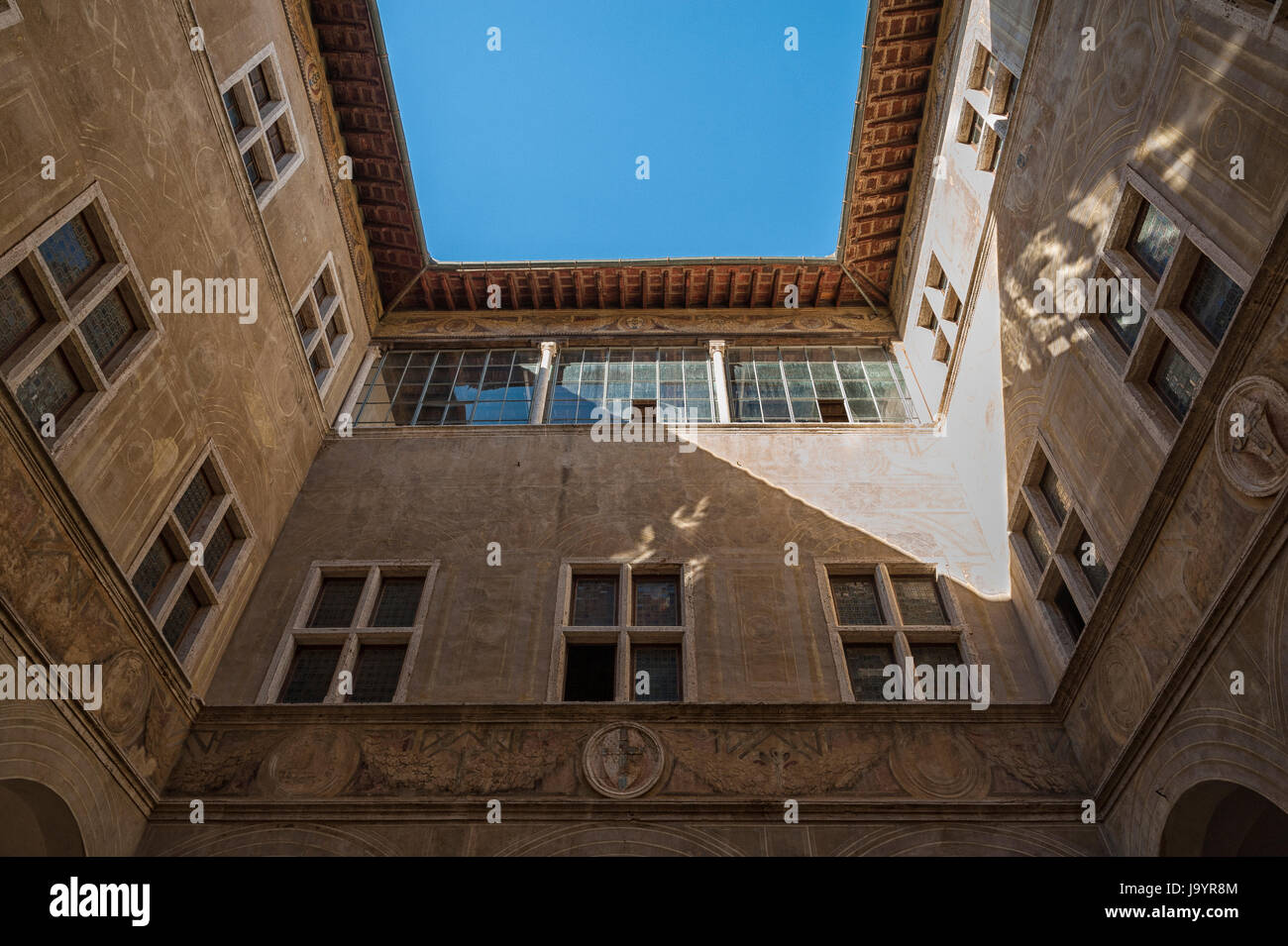 PIENZA TUSCANY / Italien, 30. Oktober 2016 Palazzo Piccolomini