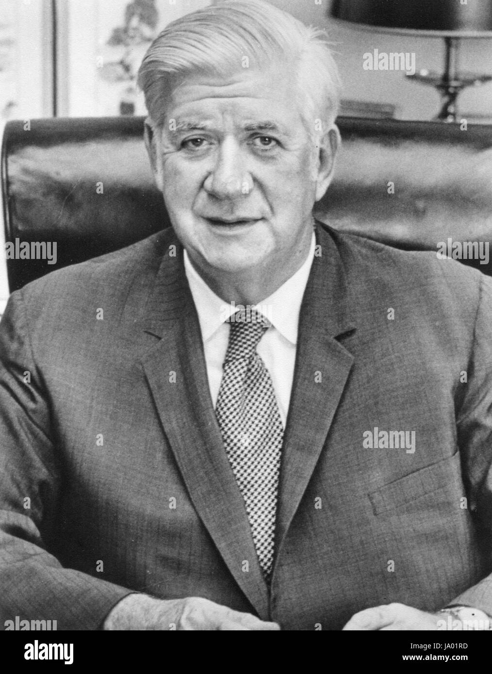 US-Repräsentantenhaus Mehrheit Peitsche Thomas P. Tipp"" O'Neill, demokratische Vertreter aus Massachusetts, Washington, DC, 1971. Stockfoto