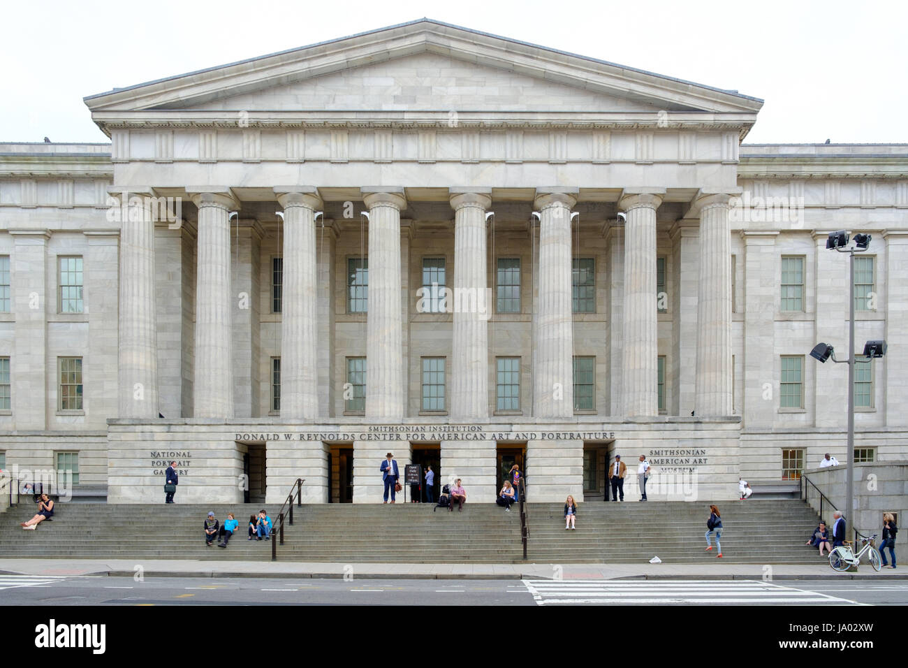 Das Smithsonian American Art Museum und die National Portrait Gallery, Bestandteil der Donald W. Reynolds Center, Washington D.C., USA Stockfoto