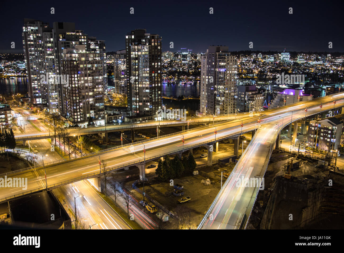 Vancouver, Britisch-Kolumbien Stadtbild Stockfoto