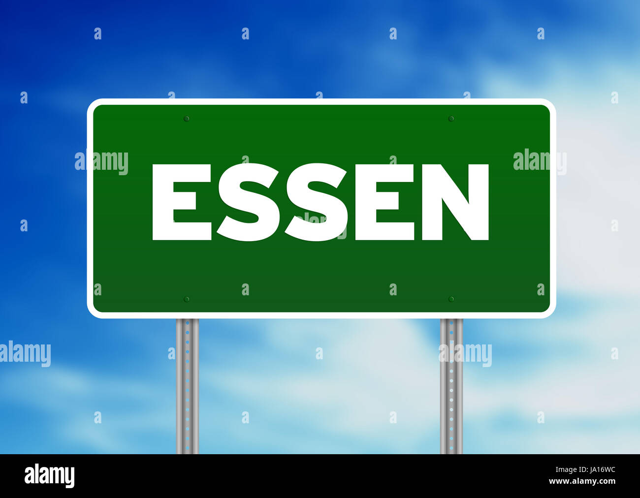 Europa, Deutschland, Bundesrepublik Deutschland, Europäische Union, Straße, Essen, Straße, Stockfoto