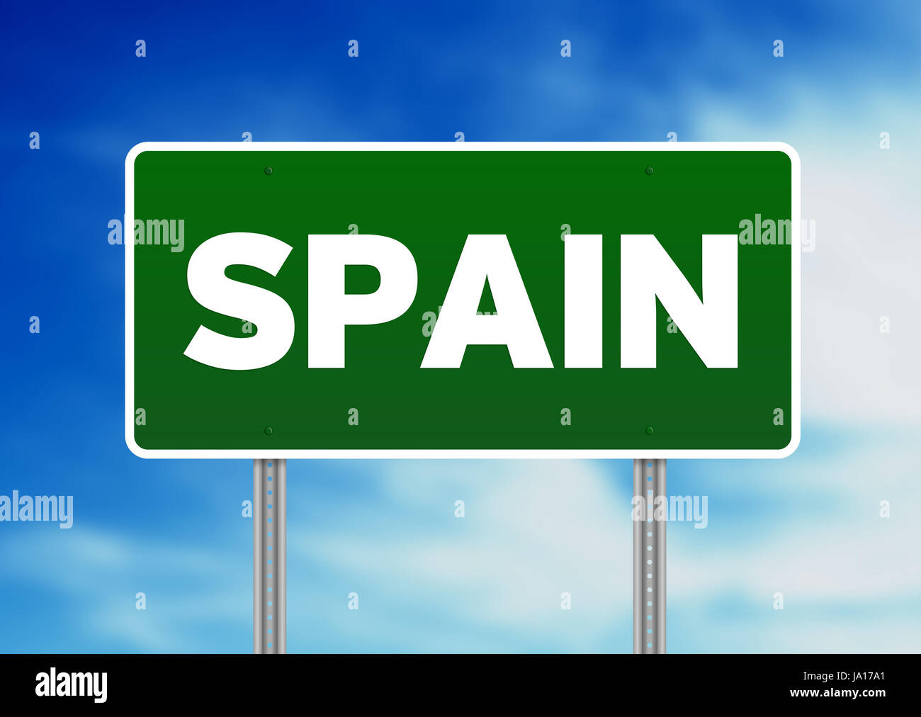 Europa, Spanien, Europäische Union, Madrid, Königreich, Straße, Straße, Reise, Modell, Stockfoto