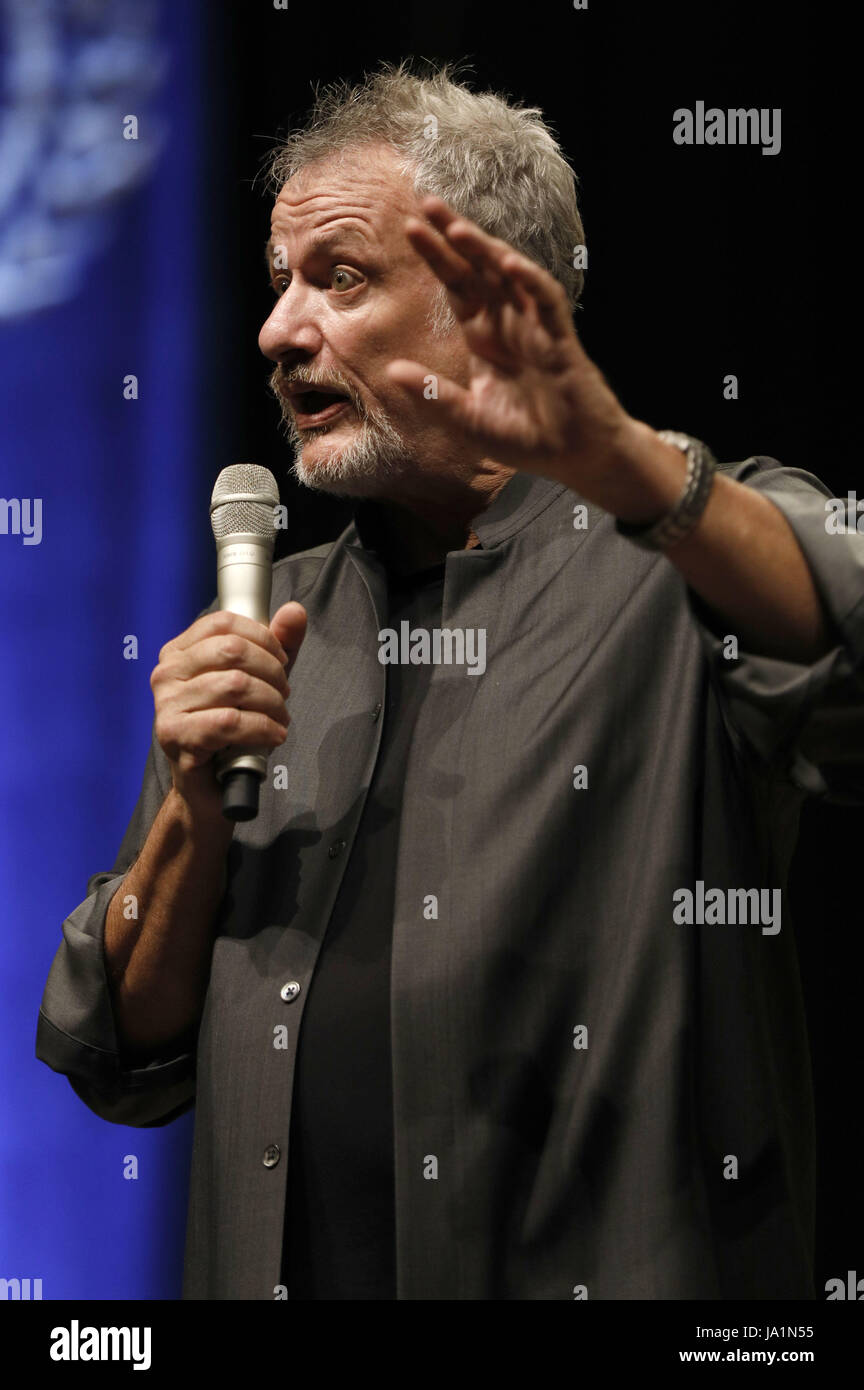 Bonn, Deutschland. 3. Juni 2017. John de Lancie bei der FedCon 26 in Maritin Hotel. Bonn, 03.06.2017 | Nutzung weltweit Credit: Dpa/Alamy Live-Nachrichten Stockfoto