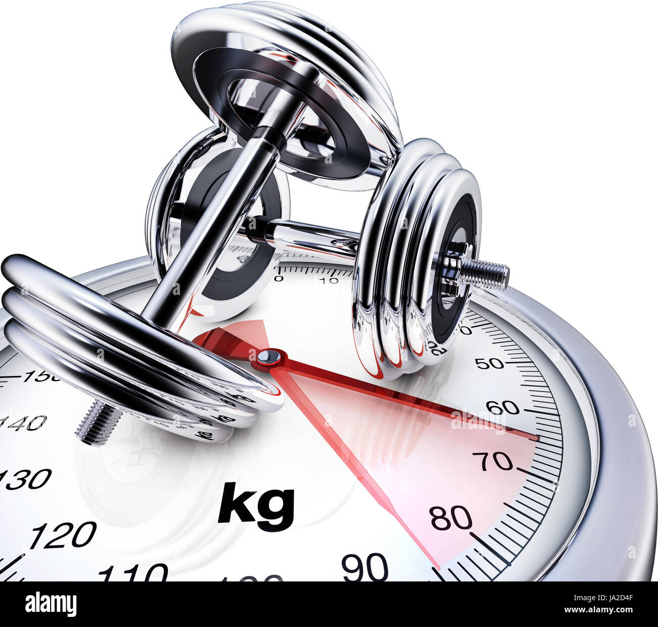 Sport, Sport, Ernährung, training, abspecken, Gewicht verlieren, Waagen, Gewichte, stumm Stockfoto