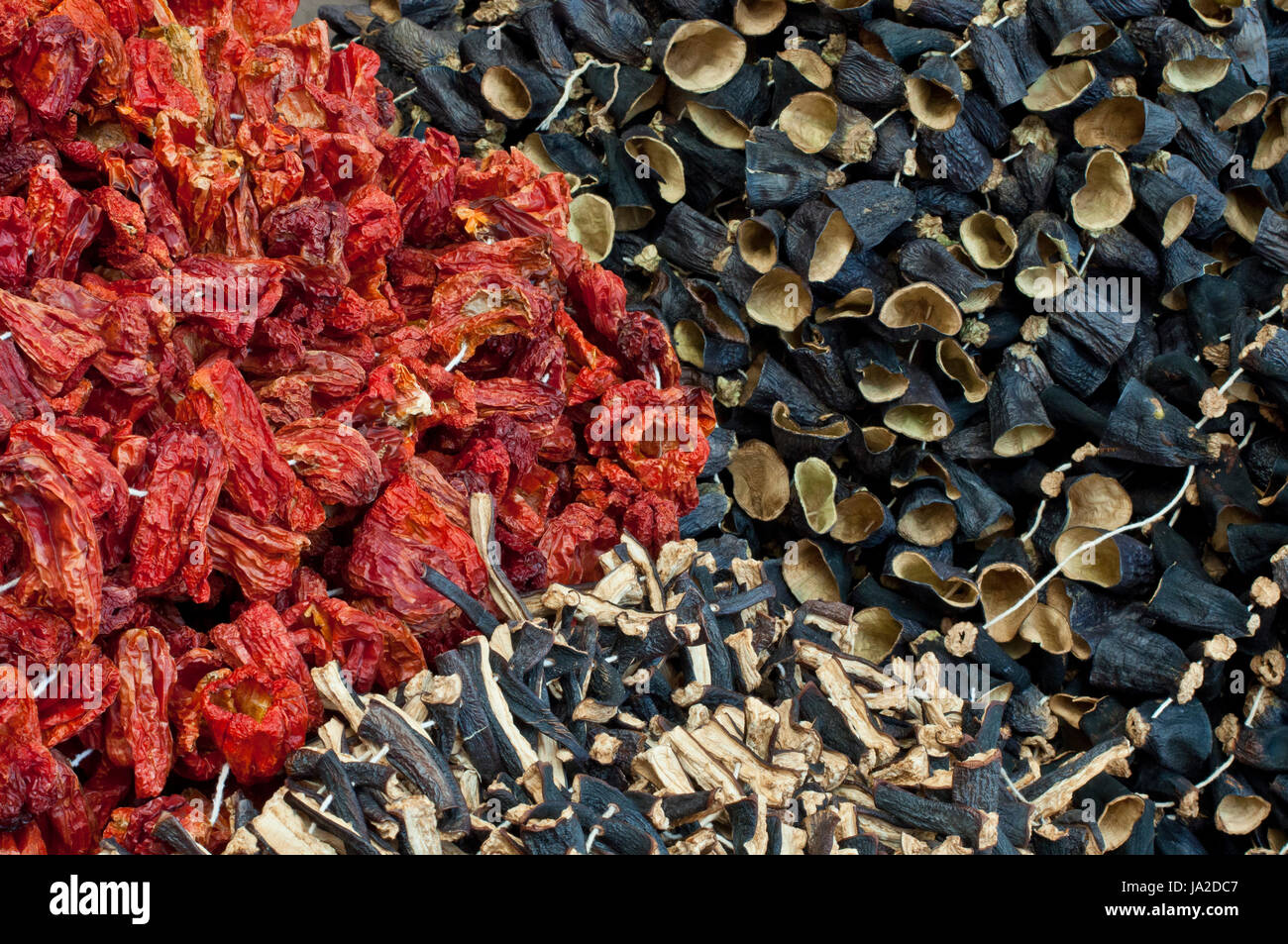 Gemüse, Paprika, Paprika, getrocknet, Oriental, Auberginen, Lebensmittel, Nahrungsmittel, Türkei, Stockfoto