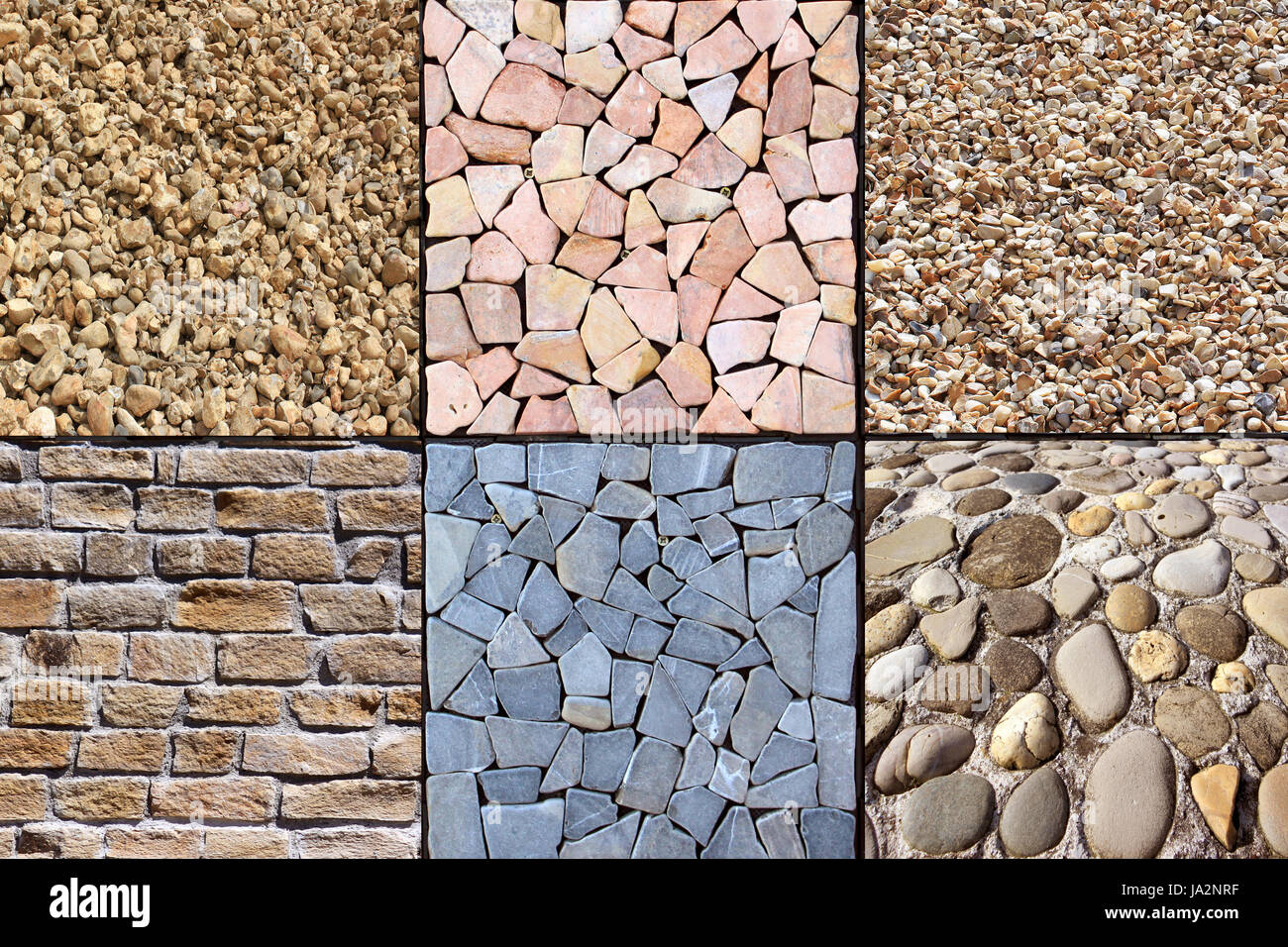 Stein, Pflaster, Mauer, Kies, Beschichtung, Film, Textur, Bau, Stein, Stockfoto