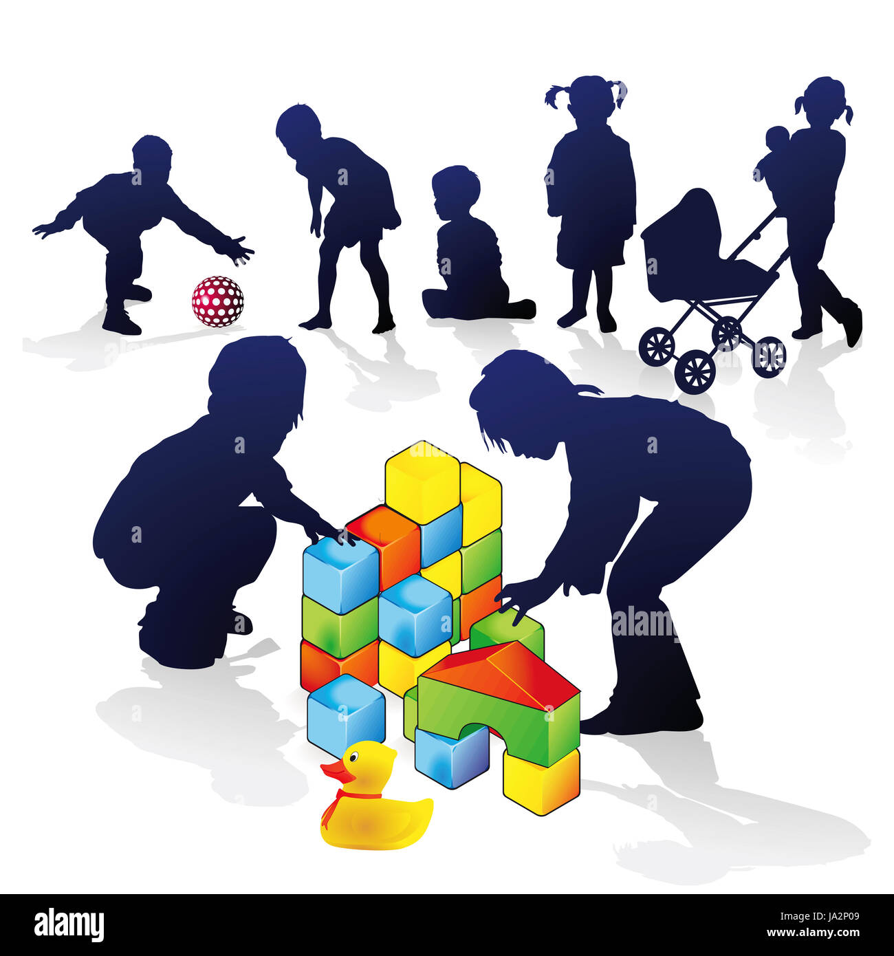 Freundschaft, Urlaub, Urlaub, Ferien, Urlaub, verspielt, fünf, freundlich, Stockfoto