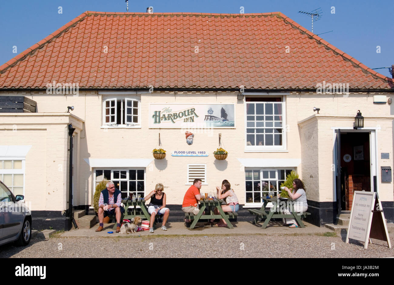 Harbour Inn Southwold Stockfoto