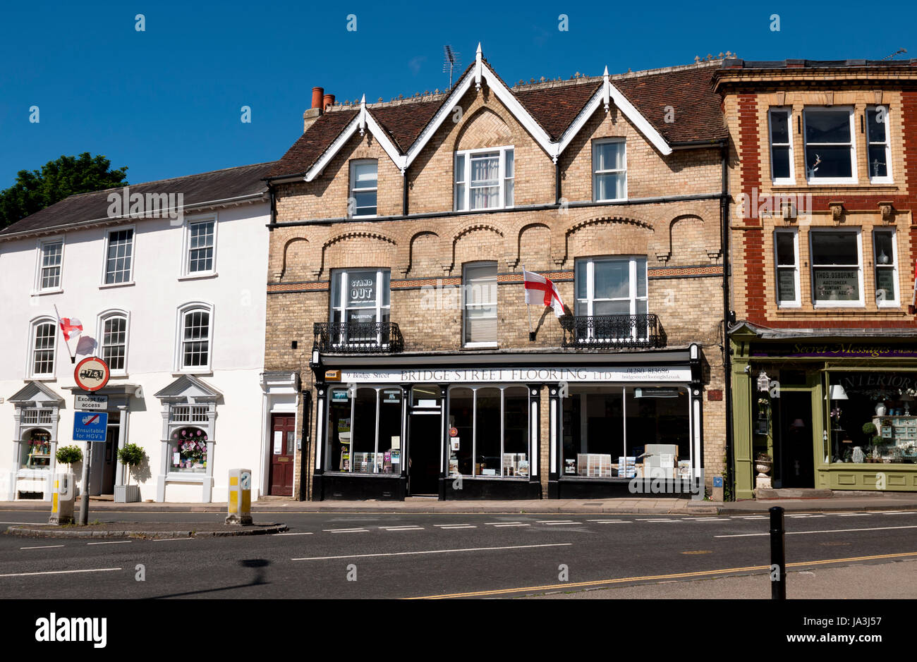 Bridge Street, Buckingham, Buckinghamshire, England, UK Stockfoto
