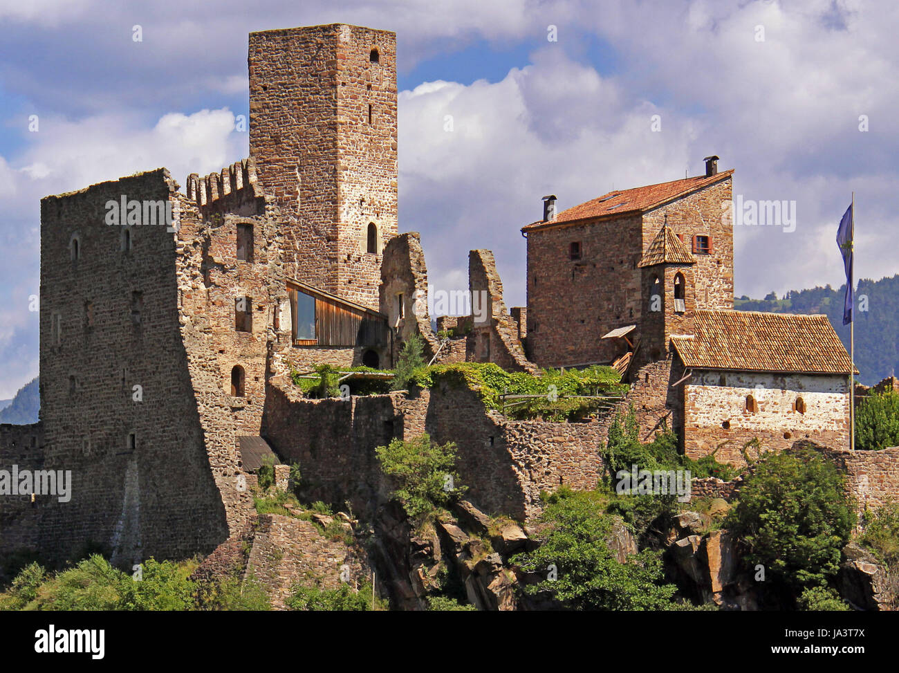 Südtirol, Schloss, Burg, Alpen, Südtirol, ein Ausflugsziel, Festung, tourist Stockfoto