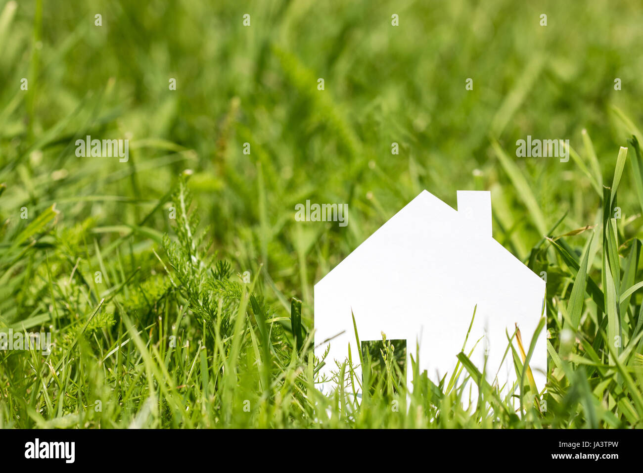 Hausbau, Öko, Umwelt, Enviroment, Modell, Entwurf, Projekt, Konzept, Stockfoto