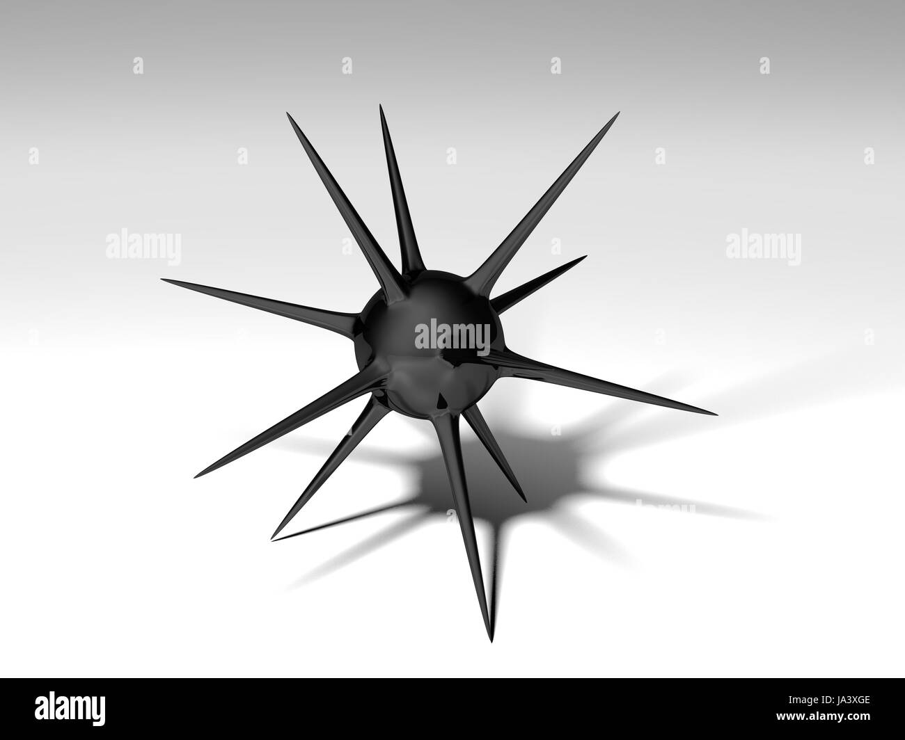 Gefahr, Armee, Bombe, Kugel, gefährlich, Grube, Gefahr, Objekt, isoliert, Kugel, Stockfoto