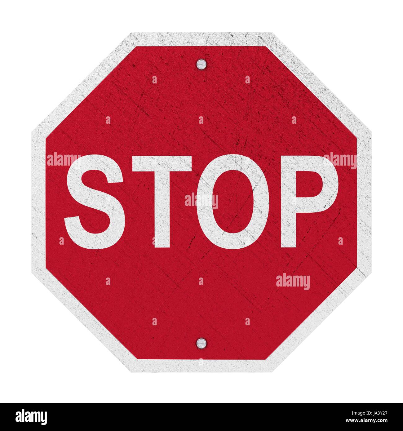 Zeichen, Signal, Gefahr, Nein, Stop, Haltestellen, Panel, abbrechen, realistisch, Stop-Schild Stockfoto
