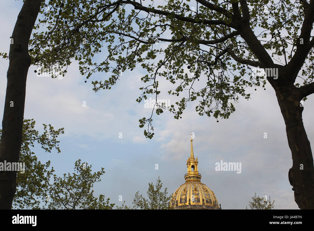 Hotel des Invalides, ist ein Gebäudekomplex im 7. Arrondissement von Paris, Frankreich Stockfoto