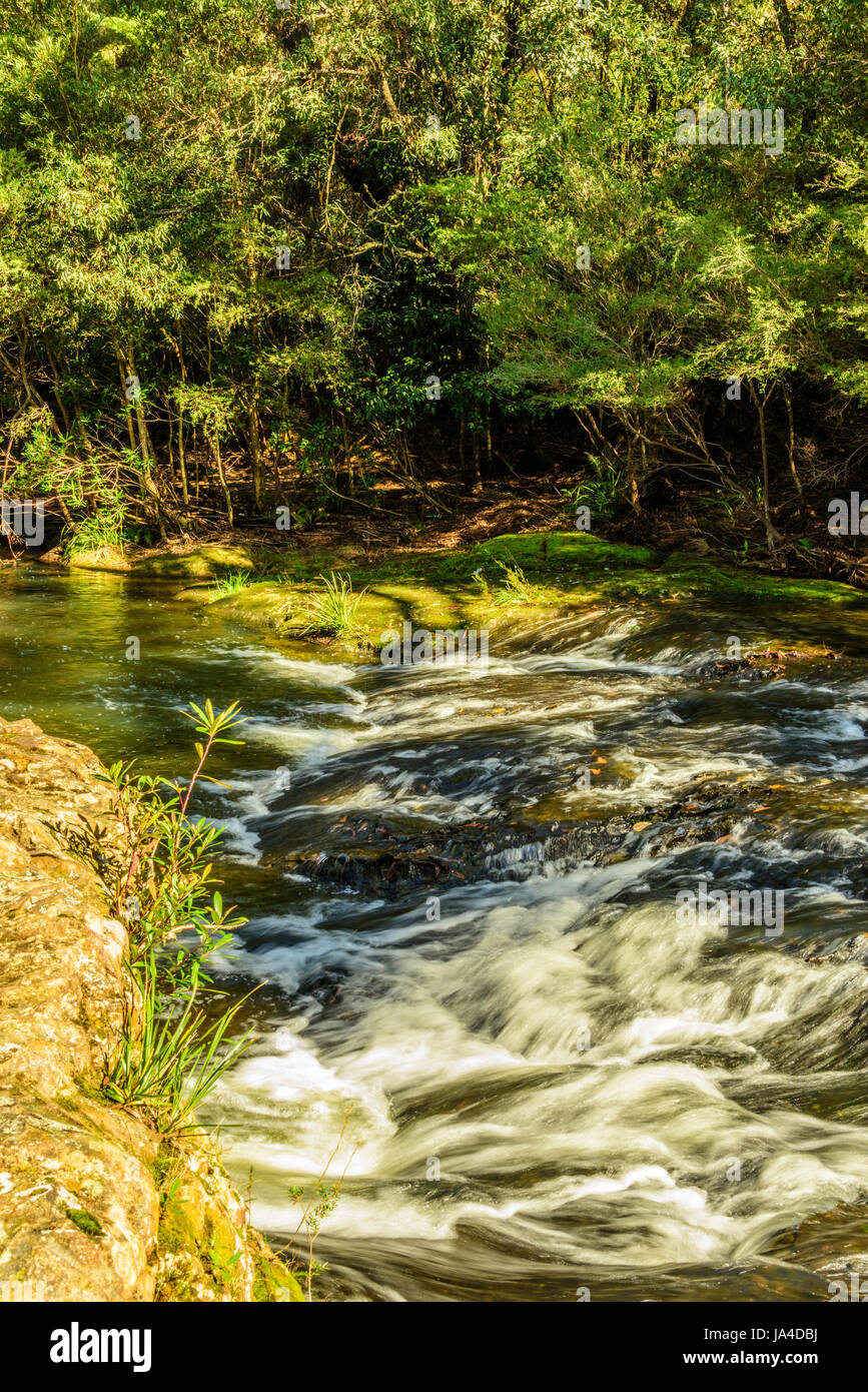 Ansichten um Belmore Fälle, NSW Stockfoto