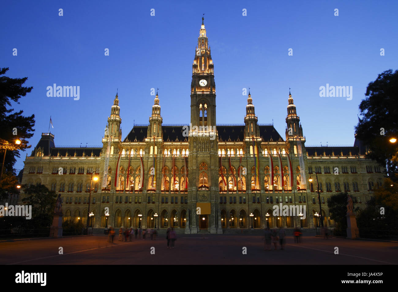 Wien, Österreich, Hauptstadt, Palast, Residenz, Halle, Turm, Reisen, Stadt, Stadt, Stockfoto