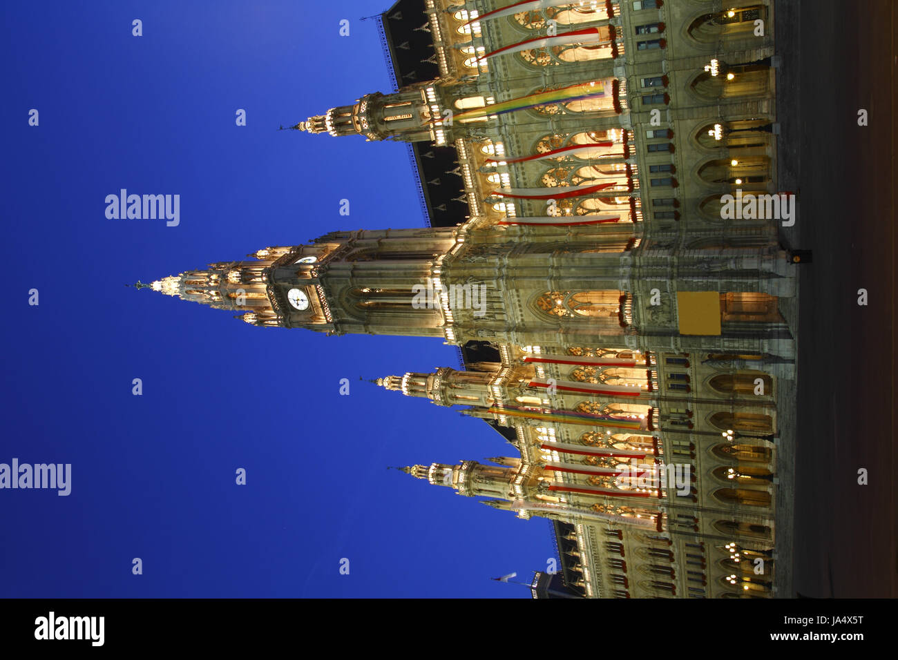 Wien, Österreich, Hauptstadt, Palast, Residenz, Halle, Turm, Reisen, Stadt, Stadt, Stockfoto