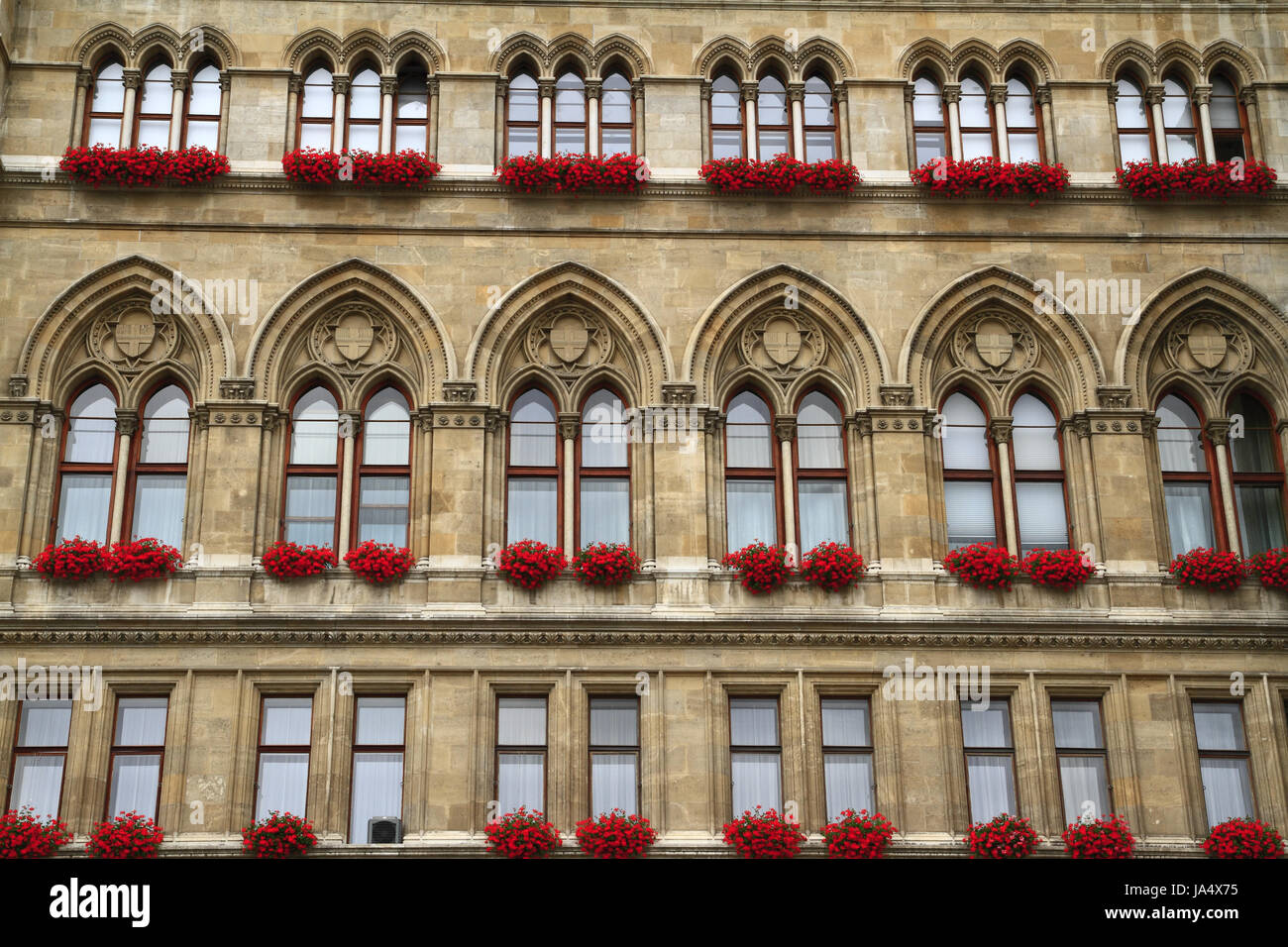 Wien, Österreich, Hauptstadt, Fassade, Palast, Residenz, Halle, Turm, Reisen, Stadt, Stockfoto