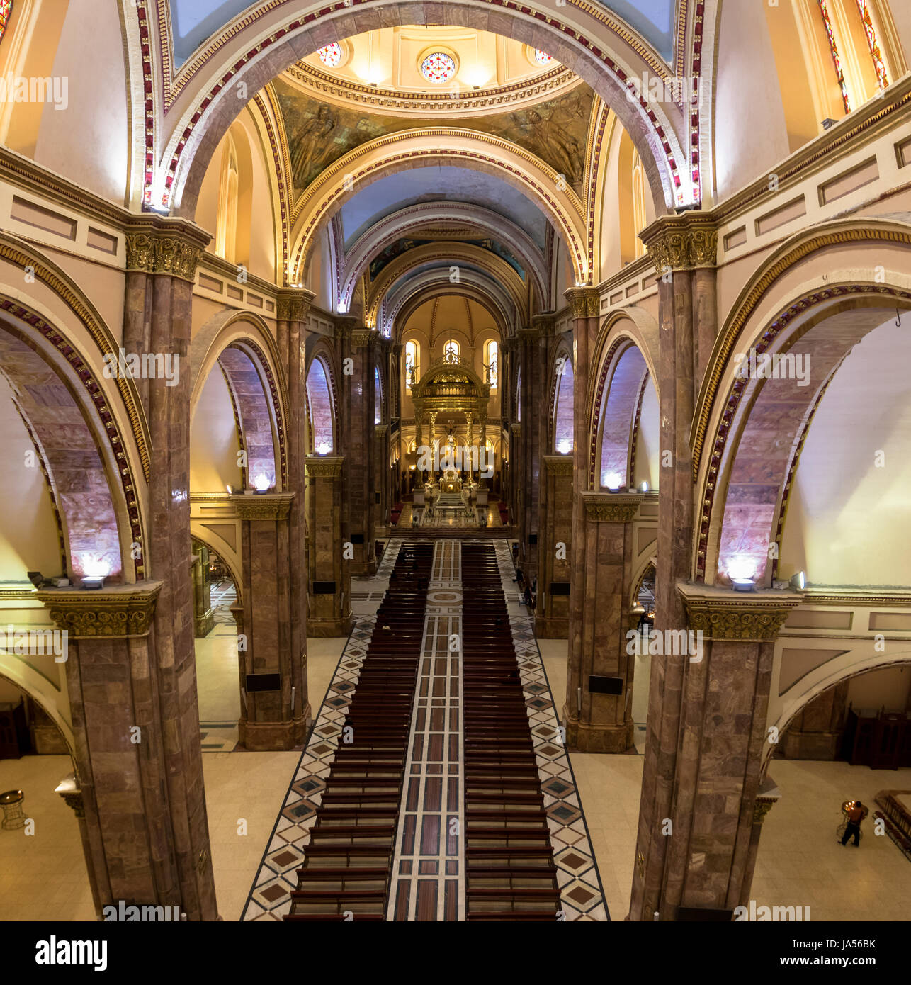 Inmaculada Concepción Kathedrale - Cuenca, Ecuador Stockfoto