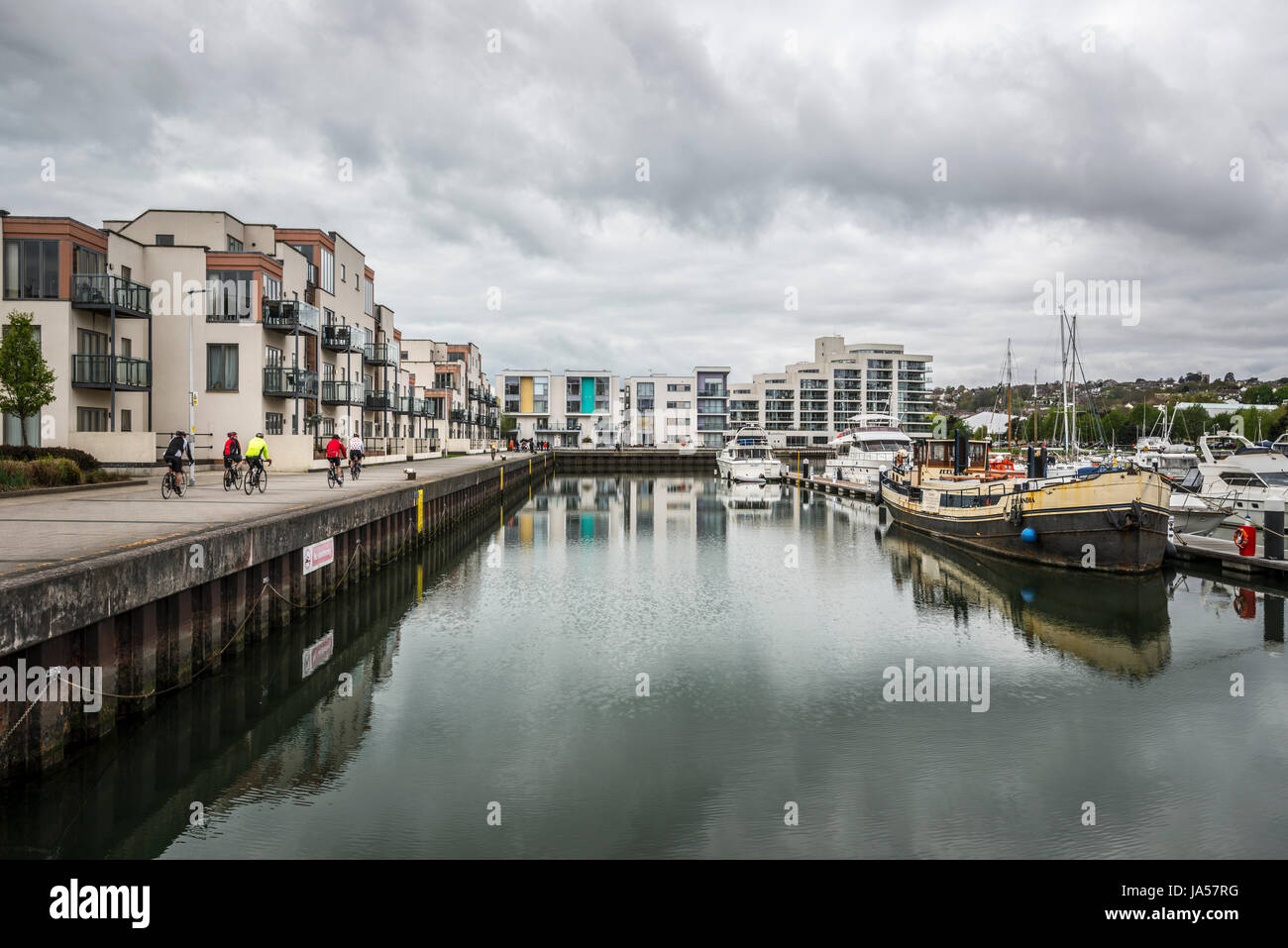 Portishead-Marina Stockfoto