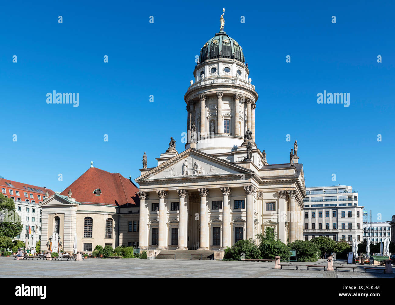 Deutscher Dom, Gendarmenmarkt, Friedrichstadt, Mitte, Berlin, Deutschland Stockfoto