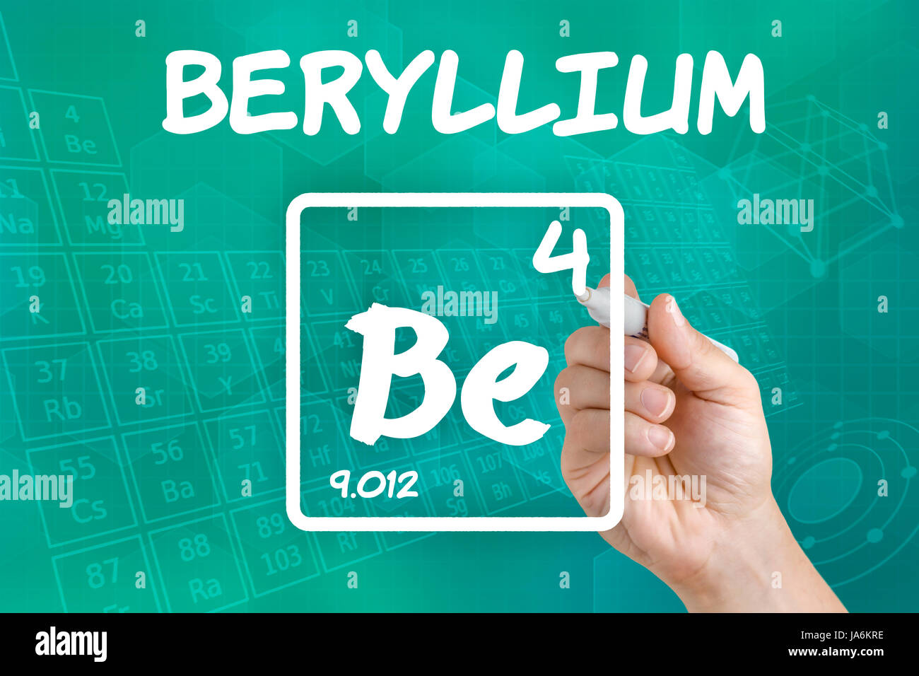 Zeichen, Signal, Element, Chemie, chemische, Beryllium, Periodensystem