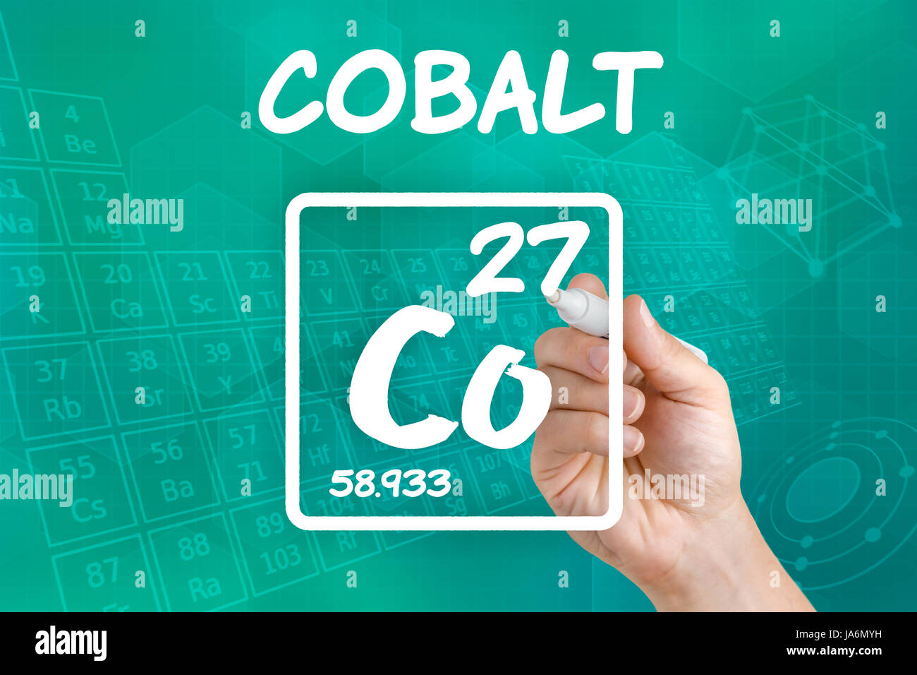Cobalt atom Fotos und Bildmaterial in hoher Auflösung Alamy