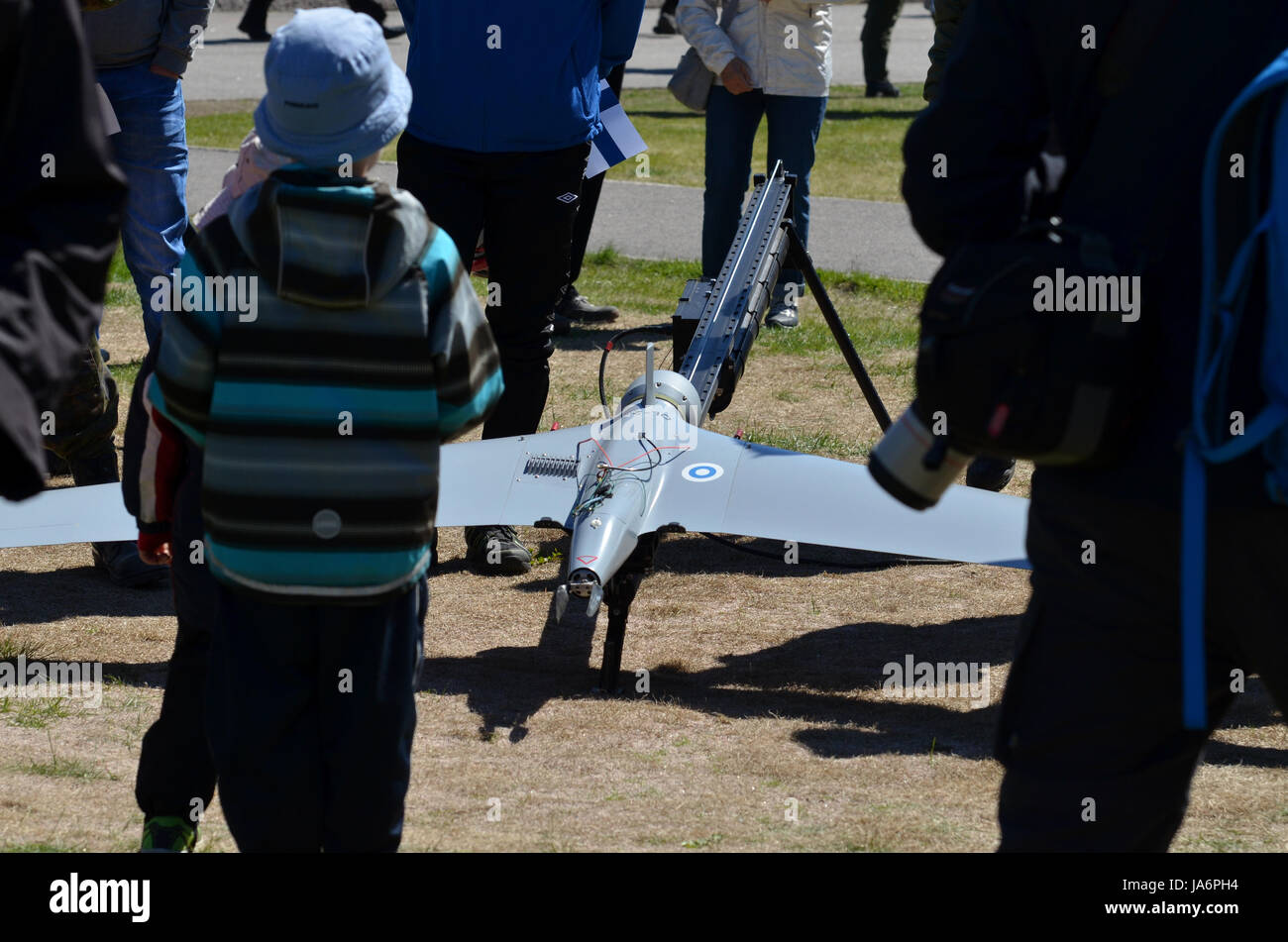 Militärparade In Helsinki 2017 Stockfoto