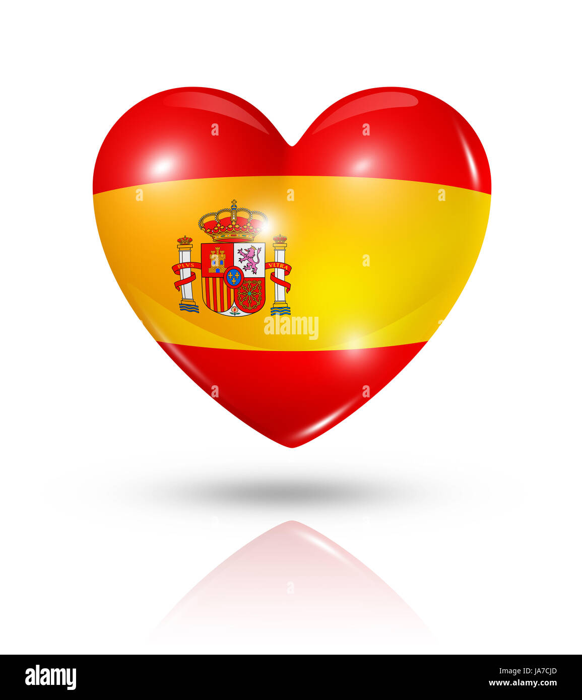 Spanien, Flagge, Spanisch, Liebe, verliebt, verliebte sich in Liebe