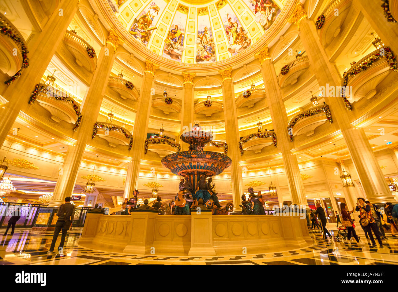 Venetian Casino Lobby Stockfoto