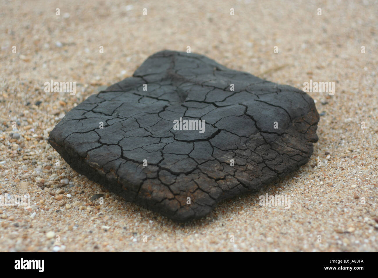 Holz, Strand, Meer, Strand, Meer, schwarz, dunkelhäutigen, kohlschwarze, tief Stockfoto