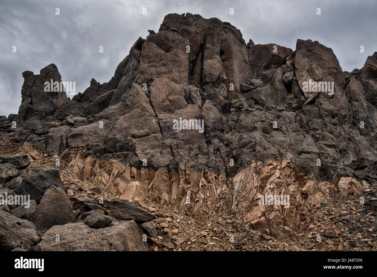 Island, Vulkanausbruch, Vulcan, Vulkan, Natur, Akt Gottes, grün, Dampf, heiße, Stockfoto