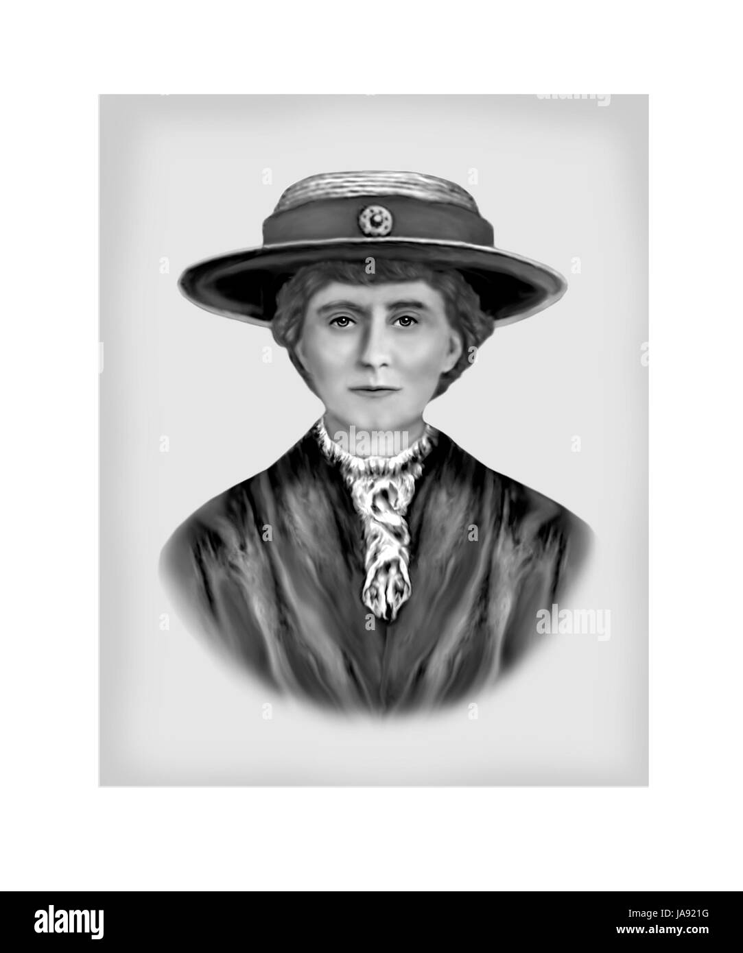Emily Wilding Davison, 1872-1913, englische Frauenrechtlerin Stockfoto