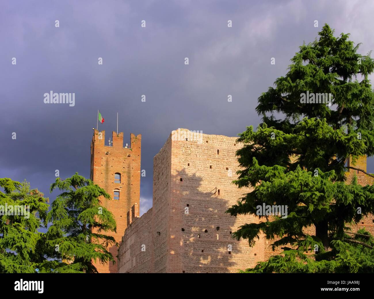 Villafranca di Verona Castello 07 Stockfoto