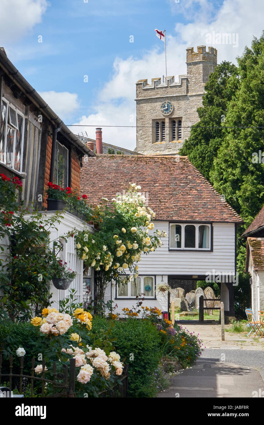 Das malerische Kentish Dorf von Smarden, Kent, England, UK, Großbritannien, GB Stockfoto