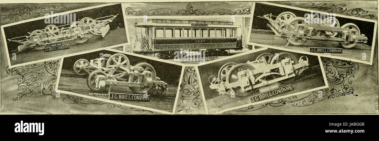 "Der Straße Bahnhof Review" (1891) Stockfoto